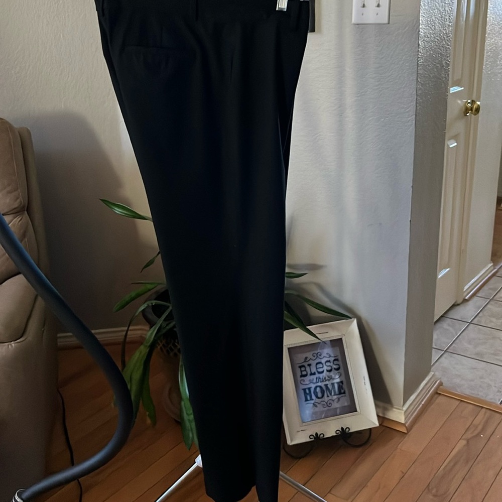 Black wide leg LOFT pants gently worn, no tears, no stains or holes.